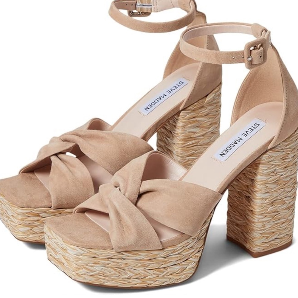 Stive Madden Remii Sandal Tan Suede
